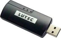 Karta sieciowa LUTEC WLAN 54L WLAN Stick USB widok z przodu.