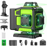 karzu GA-5 – niwelator laserowy krzyżowy 4D, 16 linii, zielona wiązka