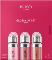 Kiko Milano Glossy Lip Set Mini - zestaw 3 błyszczyków do ust