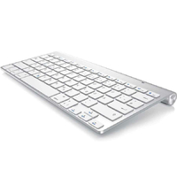 Klawiatura bezprzewodowa Aplic CSL 303230 Bluetooth 3.0 QWERTZ widok z prawej strony.