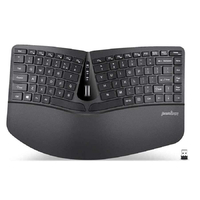 Klawiatura bezprzewodowa HP HSA-D01K QWERTY widok z przodu.