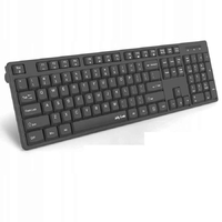 Klawiatura bezprzewodowa Jelly Comb K041 QWERTZ widok z przodu.