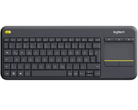 Klawiatura bezprzewodowa Logitech K400 Plus QWERTY widok z góry