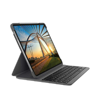 Klawiatura bezprzewodowa Logitech Slim Folio Pro iPad Pro 12.9 QWERTZ widok z przodu.