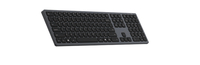 Klawiatura biurowa Jelly Comb IWG-WJTZ01 DE Grey widok z przodu.