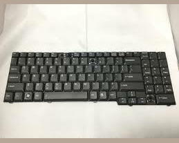 Klawiatura klawisze Asus X70AC X70AD X70AE X70AF X70E X70F widok z góry