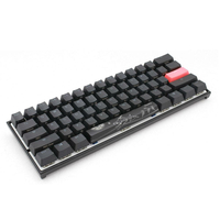 Klawiatura mechaniczna przewodowa gamingowa Ducky One 2 Mecha Mini MX Red widok z przodu.