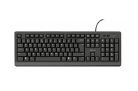 Klawiatura przewodowa biurowa Trust Primo 24086 QWERTZ widok z przodu.
