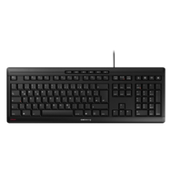 Klawiatura przewodowa cicha Cherry Stream JK-85 QWERTZ widok z przodu.