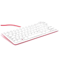 Klawiatura Teclado Raspberry Pi Keyboard HUB USB widok z przodu.