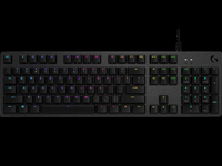 Klawisz do klawiatury mechanicznej Logitech G512 Carbon widok z przodu.