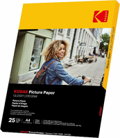 KODAK Picture Paper – błyszczący papier fotograficzny A4, 230 g/m2, 25 arkuszy