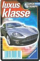 Kolekcjonerskie karty Vintage Ravensburger luxus klasse widok z przodu.