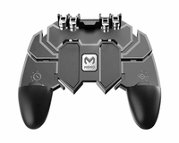 Kontroler do gier Gamepad Pad regulowany do telefonu tabletu Memo AK66 widok z przodu