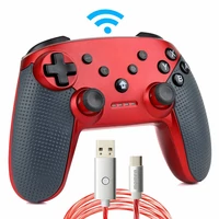 Kontroler pad bezprzewodowy Nintendo Switch Pro Controller momen widok z boku