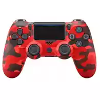 Kontroler Pad CUH-ZCT2U PlayStation 4 Red Camouflage V2 zamiennik