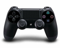 Kontroler pad do konsoli Sony PS4 CUH-ZCT1E Czarny pow widok z przodu
