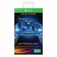 Kontroler Pad przewodowy PDP Afterglow Prismatic XBOX One PC widok  zestawu 