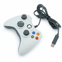 Kontroler przewodowy PAD do PC XBOX 360 USB widok z przodu