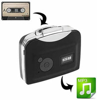 Konwerter kaset magnetofonowych na MP3 Ezcap 230 128KB/s widok zastosowania