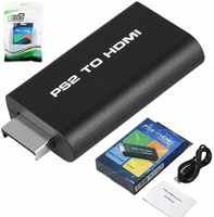Konwerter przejściówka PS2 do HDMI G300 widok zestawu