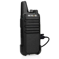 Krótkofalówka mini walkie-talkie Retevis RT622 widok z przodu.