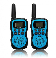 Krótkofalówka Walkie Talkie HK-588 latarka UHF widok z przodu