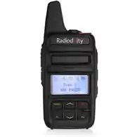Krótkofalówka walkie talkie Radioddity GD-73E DMR 5km bez akumulatora widok z przodu.