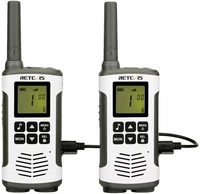 Krótkofalówka Walkie Talkie Retevis RT45 Plus FRS PMR446 widok z przodu