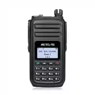 Krótkofalówka walkie talkie Retevis RT80 UHF 400-480MHz LCD widok z przodu.