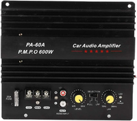 KSTE – 4-kanałowy wzmacniacz samochodowy 600W do subwoofera 12V