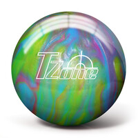 Kula do kręgli Brunswick T Zone Rainbow Twist Bowling Ball widok z przodu.