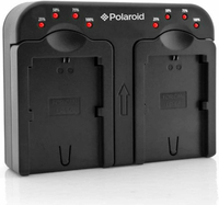 Ładowarka do Canon LP-E8 LPE6 BP511 Polaroid PLCH2CN18 widok z przodu