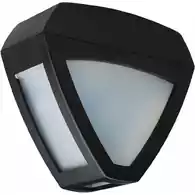 Lampa lampka solarna ozdobna ścienna LED ALEKO SLSC0106 widok z przodu 