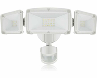 Lampa zewnętrzna LED Solla detekcja ruchu 35W 3800LM 5000K widok z przodu