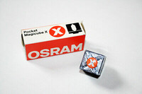 Lampy błyskowe Osram Magicube X 3szt. paczka widok z przodu.
