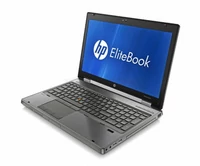 Laptop HP EliteBook 8560W i5-2520M 4x2.5GHz 4GB RAM AMD M5950 200GB HDD widok z przodu