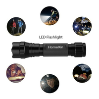 Latarka LED HomeXin 18650 wodoodporna 900 lumenów widok zastosowania