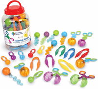 Learning Resources Helping Hands – zestaw pomocy dydaktycznych do motoryki małej, 24 elementy