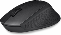 Logitech M330 Silent Plus mysz bezprzewodowa cicha, czarna