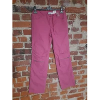 Luźne spodnie damskie z rozpinaną nogawką Rainbow Collection widok z przodu