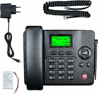Lychee Bezprzewodowy Telefon Stacjonarny GSM Dual-SIM z radiem FM