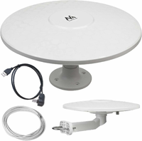 Maclean MCTV-947 - antena naziemna DVB-T2 wielokierunkowa, dach/balkon/okno