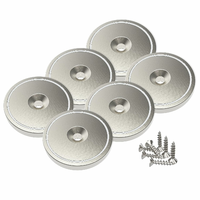 Magnetpro MMP-8 – 6 magnesów neodymowych garnkowych 28 x 5 mm, udźwig 25 kg