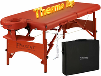 Master Massage Fairlane Therma Top 71 cm – podgrzewany stół do masażu, cynamonowy