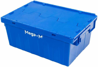 Mega-M Pojemnik transportowy magazynowy 60x40x25 cm, niebieski