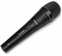 Mikrofon dynamiczny do karaoke Tonor TN120492BL XLR widok z przodu