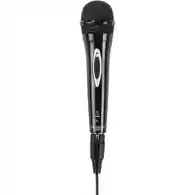 Mikrofon dynamiczny do karaoke Vivanco DM 40 XLR widok z przodu