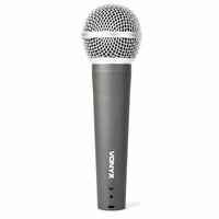 Mikrofon dynamiczny karaoke Vonyx DM58 XLR widok z przodu