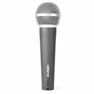 Mikrofon dynamiczny karaoke Vonyx DM58 XLR widok z przodu